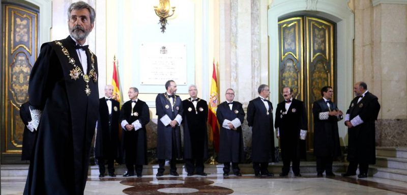 Presidente del Tribunal Supremo Carlos Lesmes