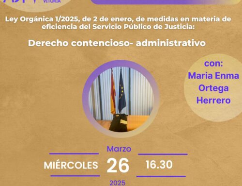 Webinar Ley de tribunales de instancia y jurisdicción contencioso-administrativo -26 de marzo