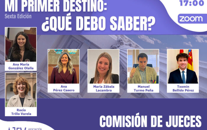 Mi primer destino qué debo saber - Sexta edición